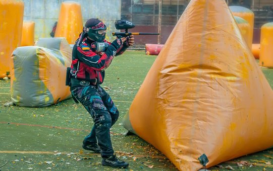Paintball at the Hyperion active recreation center. Relax at a discount