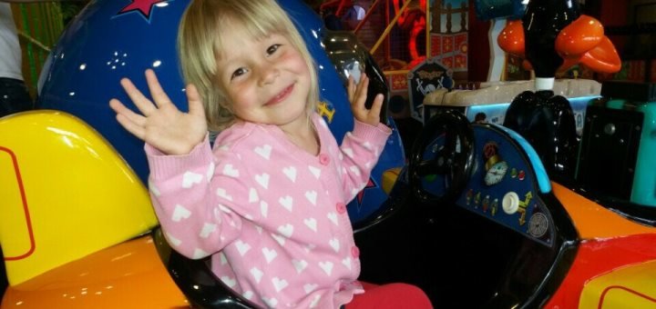 Promotions in the children's entertainment center "Park Pravda"