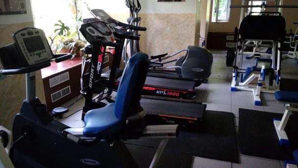 Cardio zone of the sports club «Athlete» in the Dnieper. Buy a subscription for the promotion.