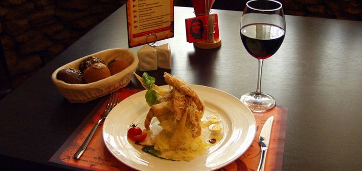 Блюдо в ресторане «Че Гевара». Заказывайте со скидкой