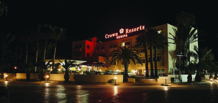 Crown Resorts Henipa 3* Hotel Larnaca Cyprus
