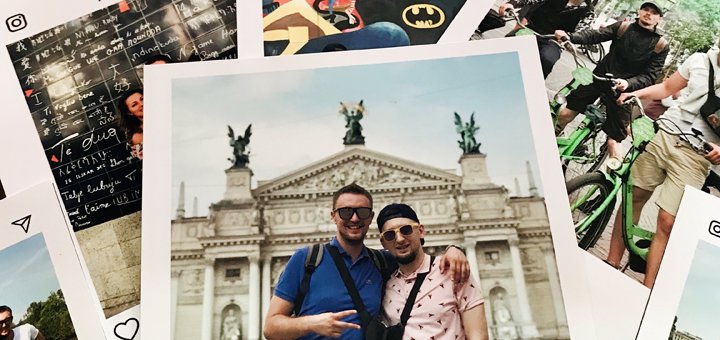Друк фотографій в стилі instagram або polaroid на преміум-папері в студії «фокус»
