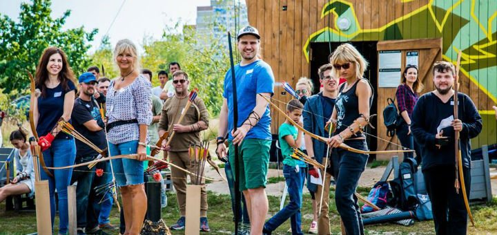 Лучный тир «Luchnik» в Киеве. Записывайтесь в клуб по скидке.