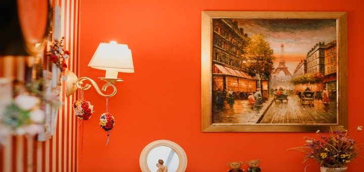 Елементи декору ресторану «ile de france». відвідуйте по акції