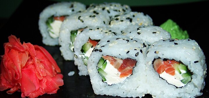 Знижка на всі суші, роли та сети в суші-барі «Beer & Sushi» 1