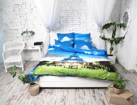Bed satin luxury TM «Marcel» in Kiev. Buy on the stock.