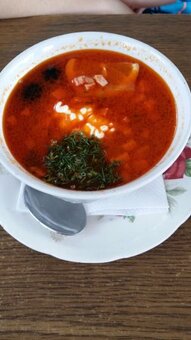 Lunch at the ilyus cafe in mariupol. book with a discount
