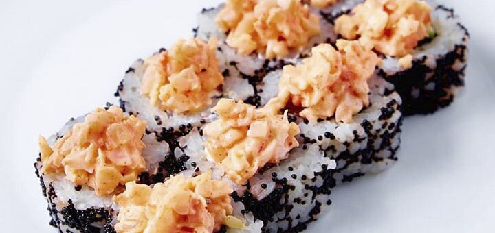 Delivery of japanese cuisine in the online restaurant bucheri in odessa. order with a discount