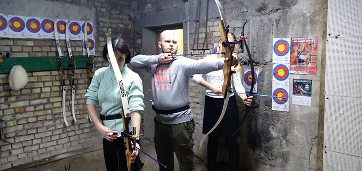 &quot;robin hood&quot; - archery club in kiev. sign up for a discount.