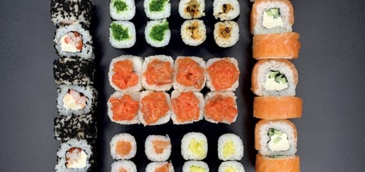 Promotion for Japanese dishes from White roll in Kharkov. order at a discount