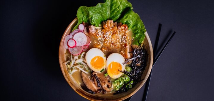 Pan-Asian restaurant Moyogi in Lviv. Visit for promotion 13