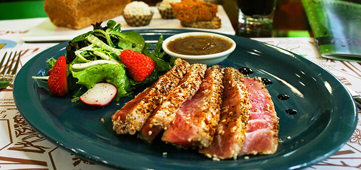 «Азбука вкуса» - кафе полезной еды в Киеве. Ужинай по акции.4