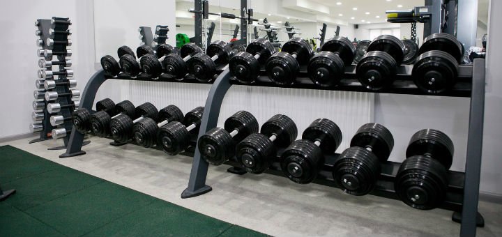 Gym in the “fitness house” sports club in vinnitsa. buy subscriptions to the gym for the promotion.