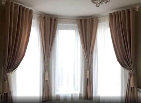 Штори на замовлення у студії текстильного дизайну «Organza» у Києві. Замовити по акції.
