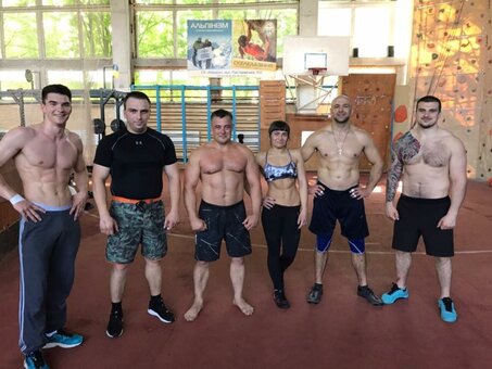 The results of training in the club plasma jim