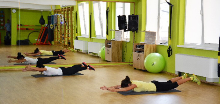 Fitball, yoga, aerobics in the sports club &quot;tiger&quot; in odessa. buy subscriptions for group classes for the promotion.