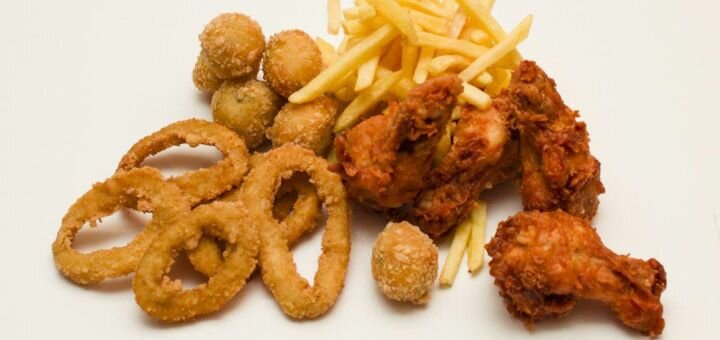 Menu with a discount from the restaurant hot snacks