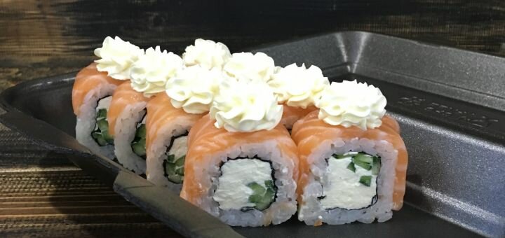 Discount on vme sushi and pizza menu from a delivery service in odessa