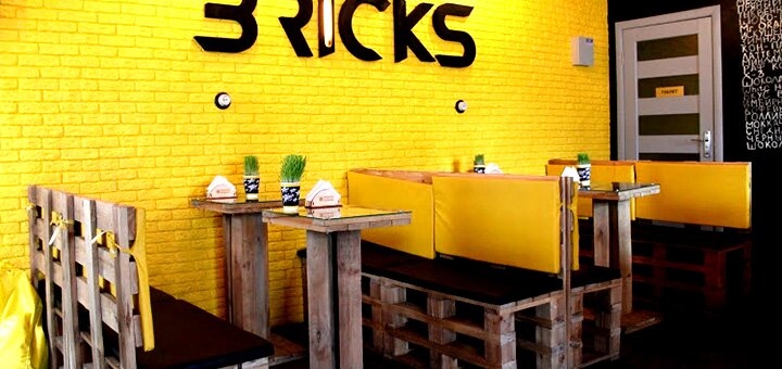 Espresso bar &quot;coffee desserts bricks&quot; in kherson. promotions in the cafe.