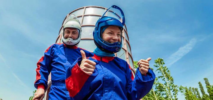 Flight in a wind tunnel from aeroflay. buy tickets for a wind tunnel for a promotion.
