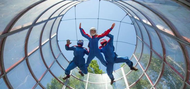 Flight in a wind tunnel from aeroflay. buy wind tunnel tickets at a discount.