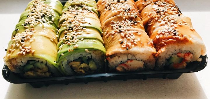 Discount on sushi from 4Sushi with delivery