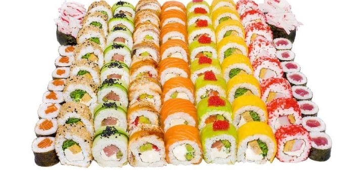Discount for sushi from delivery Rice