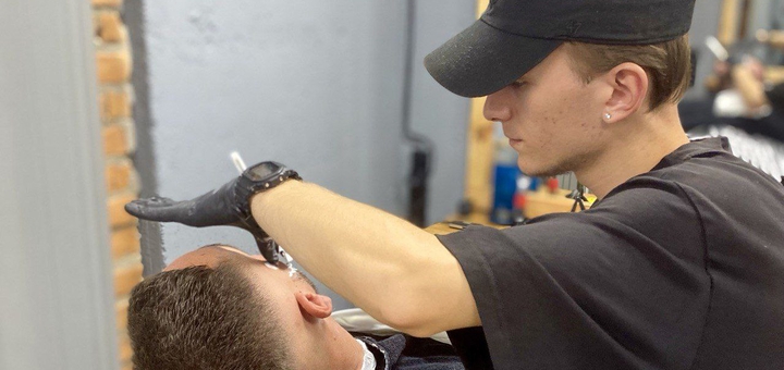 Барбершоп Baron Barbershop в Киеве. Со скидкой.