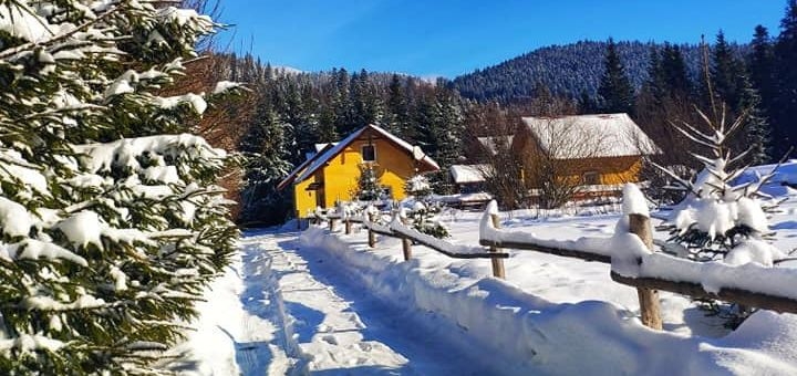 Estate «Bagonchik Tract» in Vorokhta. Buy a voucher to rest in Ukraine for a special offer.
