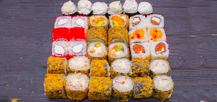 BuduSushi in Kiev, menu discounts