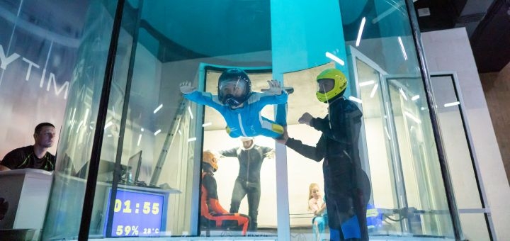 Wind tunnel FlyTime in Dnipro, discounts on flightsFlyTime wind tunnel in Dnipro, discounts on flights
