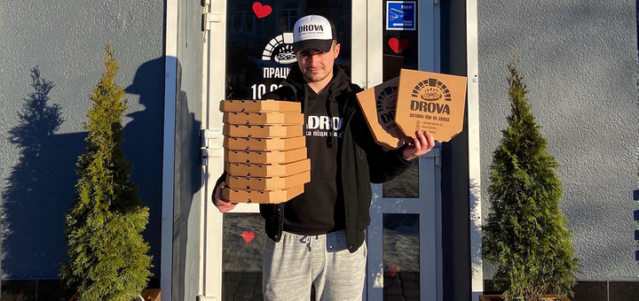 Drova Family Pizza. Заказывайте по акции 3