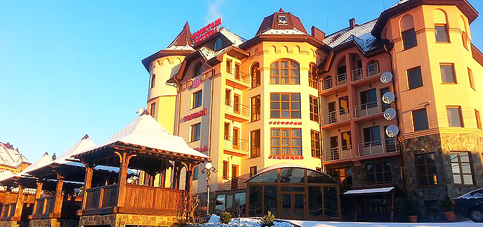 Mountain Crystal hotel in Bukovel. Rest on promotion 91