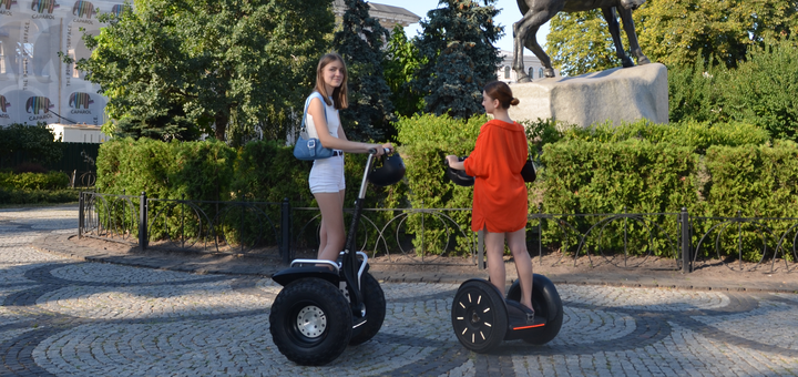 Прогулки на сигвеях «Green Wheels» в Киеве. Оплачивайте прокат segway по акции 4