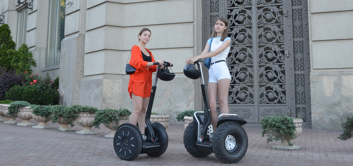 Прогулки на сигвеях «Green Wheels» в Киеве. Оплачивайте прокат segway по акции 18