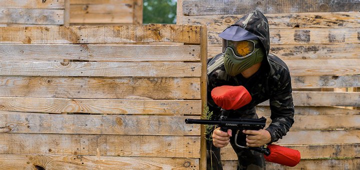 Paintball club &quot;marvel&quot;, get a discount on game 1