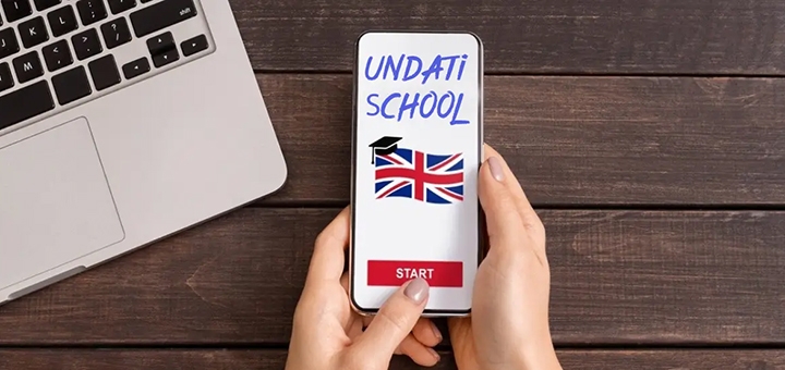 Школа английского языка Undati School по акции