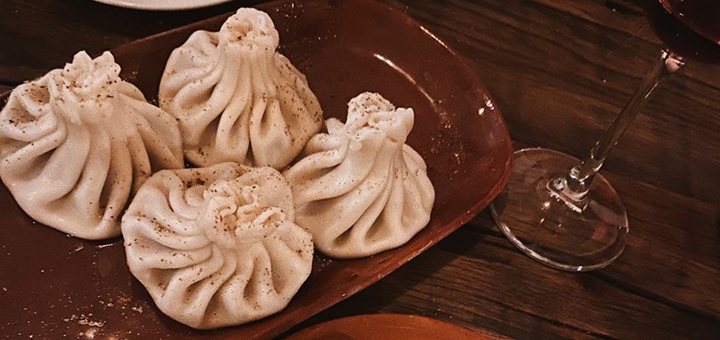Georgian cuisine restaurant Gagra Georgian House. Visit with the promotion 16