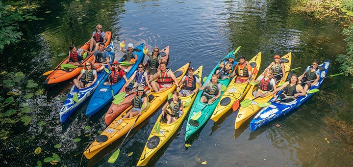 Прокат каяков, байдарок и SUP досок Sup Kayak Club. Посещайте по акции 6