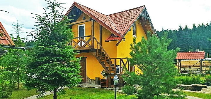 Estate «Bagonchik Tract» in Vorokhta. Buy a voucher to rest in Ukraine for a promotion.