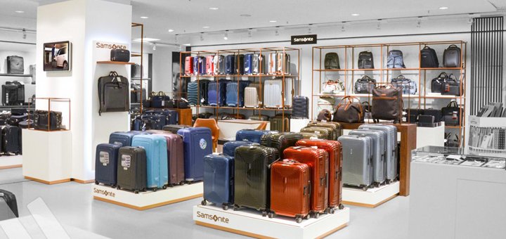 Discounts for the entire range of goods in samsonite stores