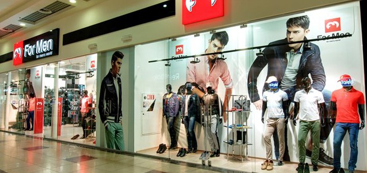 Знижки в магазинах «for men»
