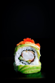 Yapona hata sushi-bar network. order sushi with a discount