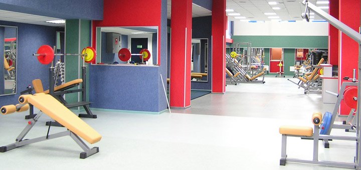 Strength training at the planet sport sports complex