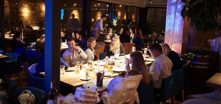 Знижки на страви в ресторані «veranda on the river»