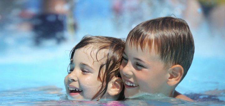 Swimming in the KievCitySwim pool. Buy at a discount.