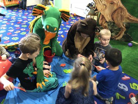 Children's playroom «DamiAni» in the Dnieper. Order a children's party for a special offer.