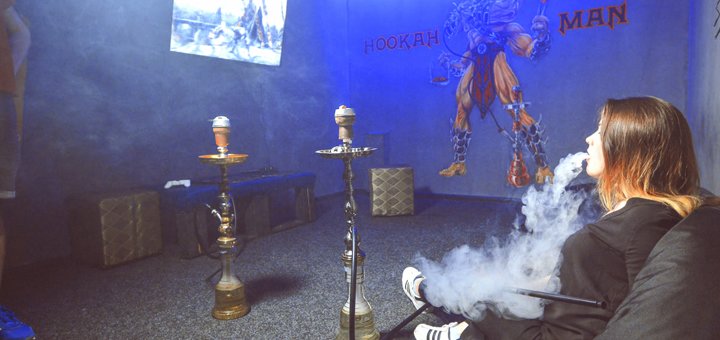 Cozy atmosphere in the hookah "Hookah nights air" in Kiev. Order by promotion